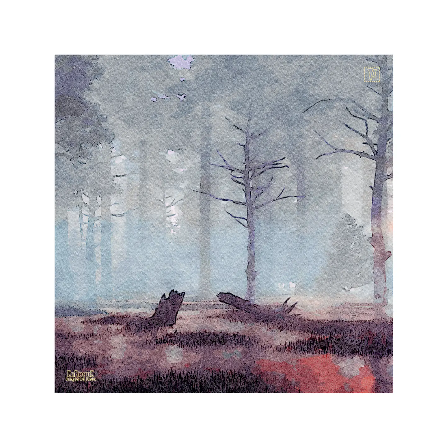 Playmat Red Forest 90 x 90 cms 1