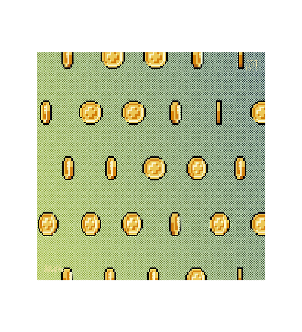 Playmat Coins 90 x 90 cms