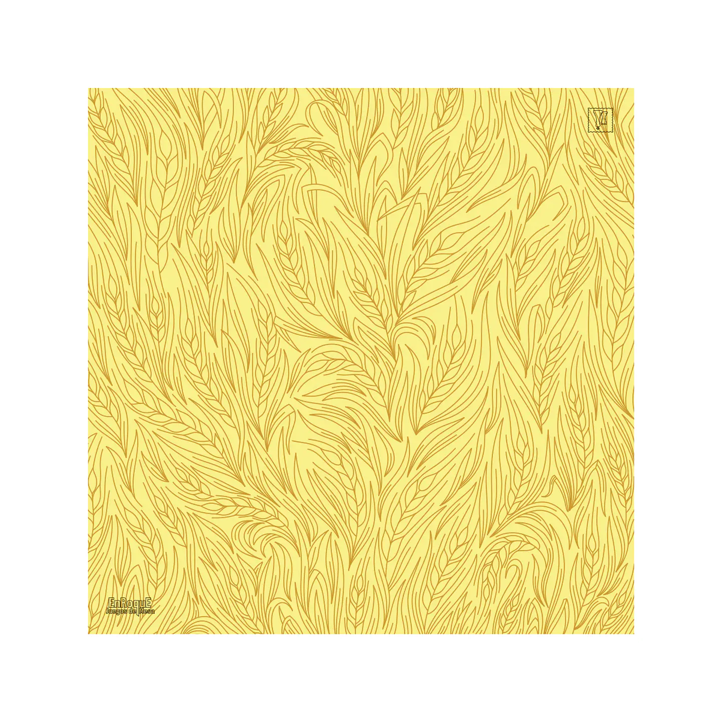 Playmat Yellow Wheat 90 x 90 cms 1