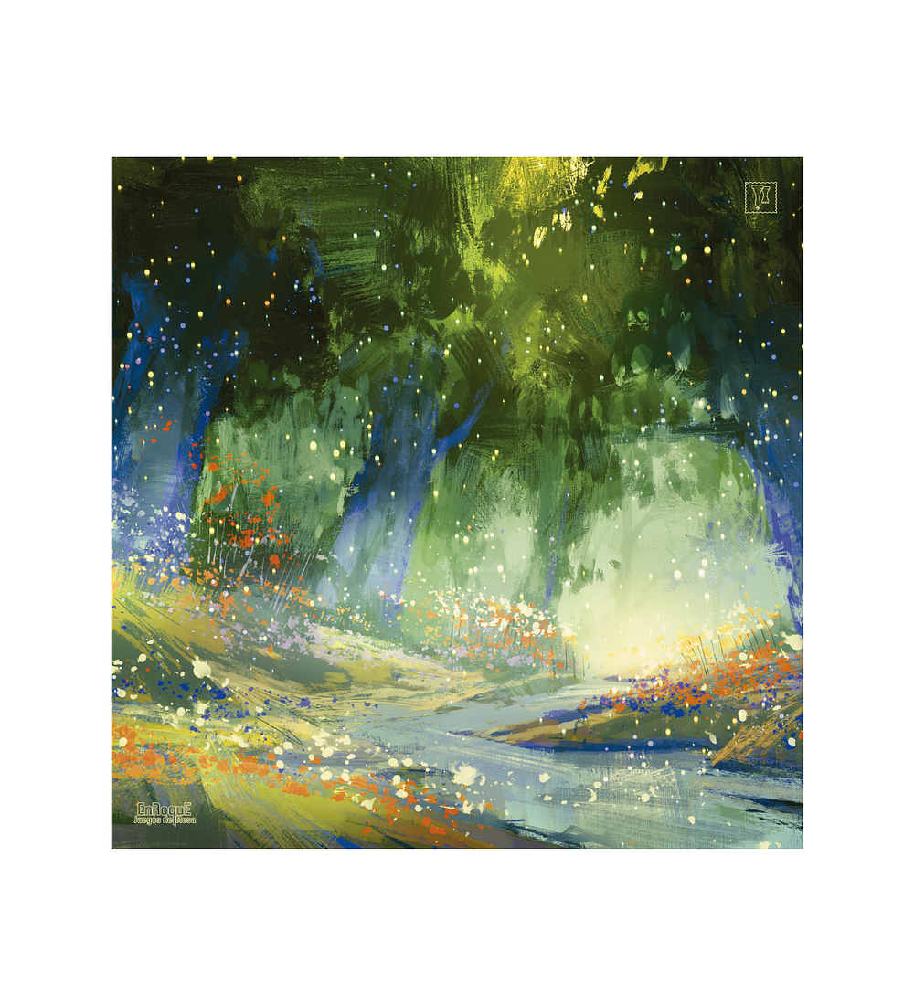 Playmat River Forest 90 x 90 cms