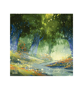 Playmat River Forest 90 x 90 cms