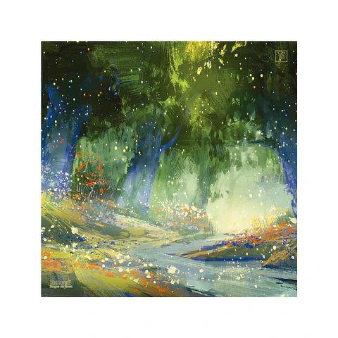 Playmat River Forest 90 x 90 cms