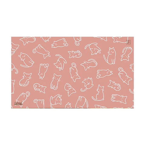 Playmat Kittens in Pink 120 x 70 cms