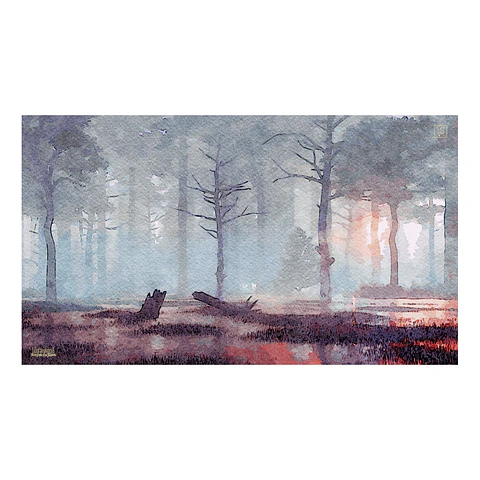 Playmat Red Forest 140 x 80 cms