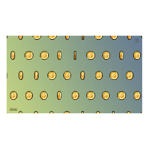 Playmat Coins 140 x 80 cms