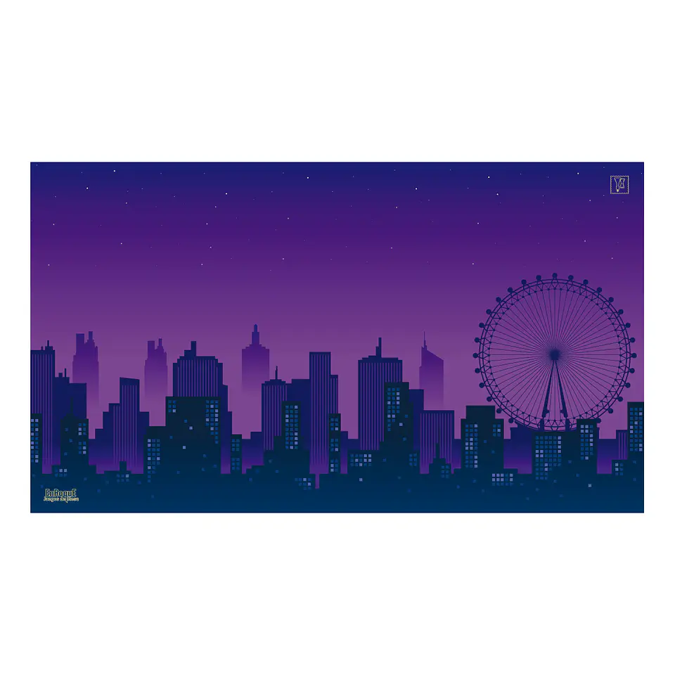 Playmat Pixel Town 140 x 80 cms 1