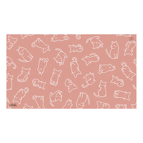 Playmat Kittens in Pink 140 x 80 cms