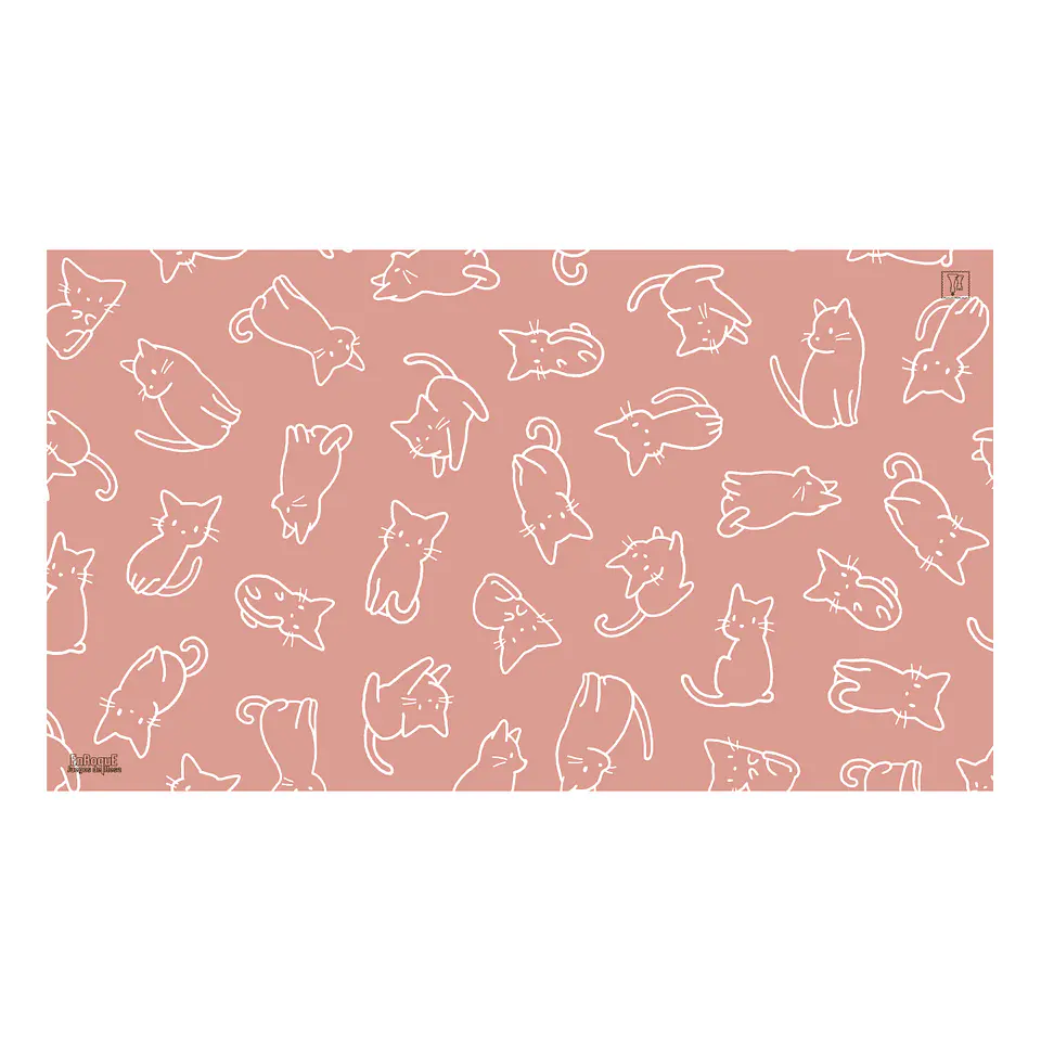 Playmat Kittens in Pink 140 x 80 cms 1