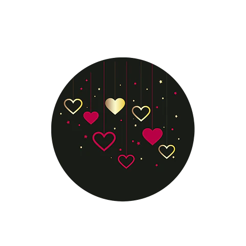 Set 6 Individuales Universe of Love Redondo