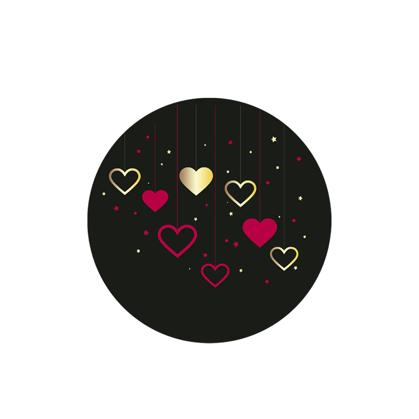 Set 6 Individuales Universe of Love Redondo 1