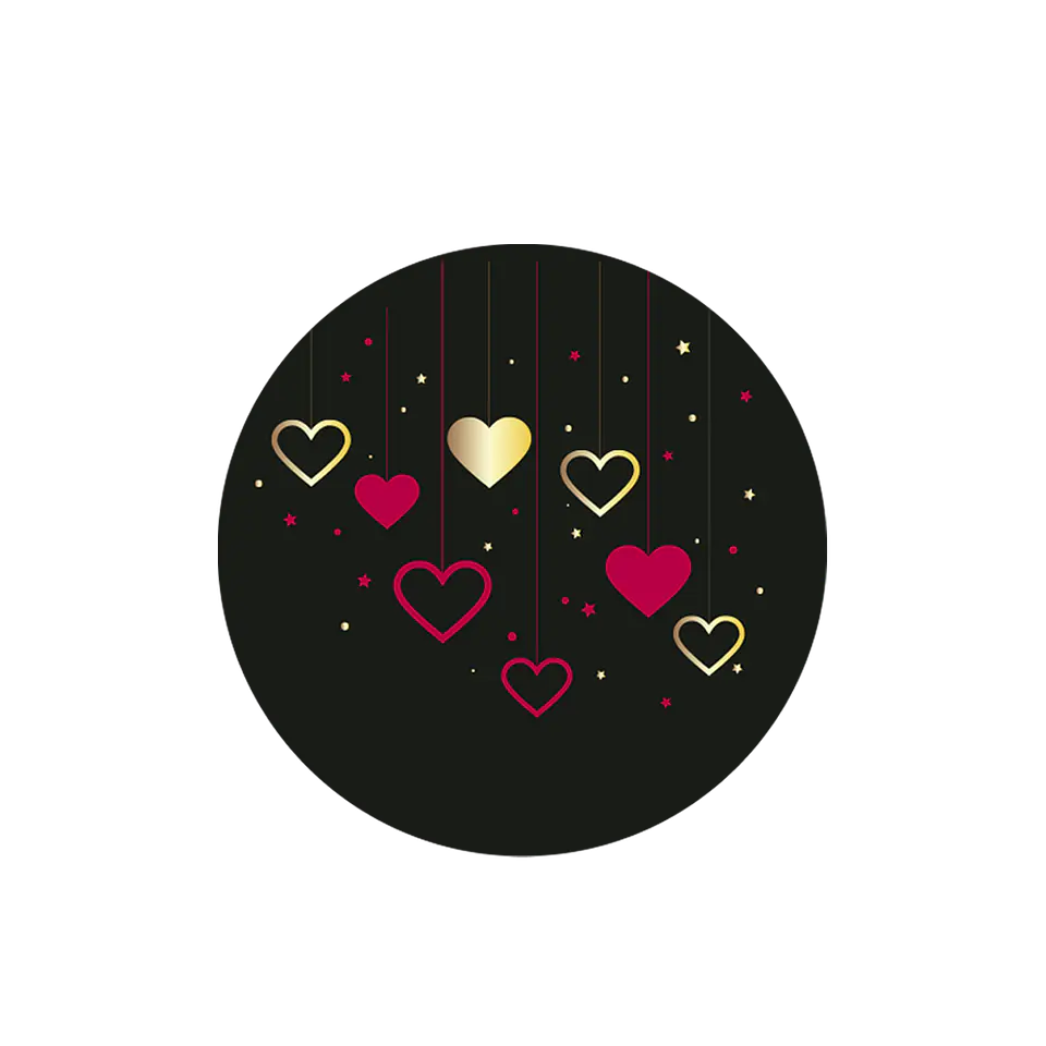 Set 6 Individuales Universe of Love Redondo 1