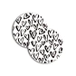 Set 6 Individuales Love Pop Art Redondo - Miniatura 4