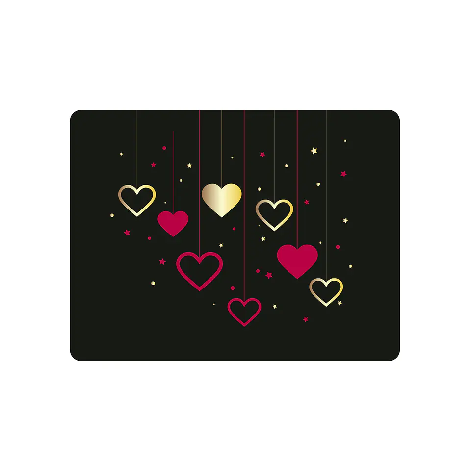 Set 8 Individuales Universe of Love Rectangular 1