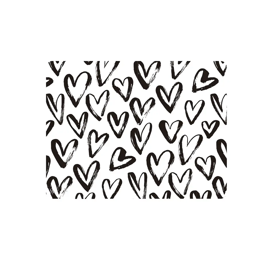 Set 8 Individuales Love Pop Art Rectangular 1