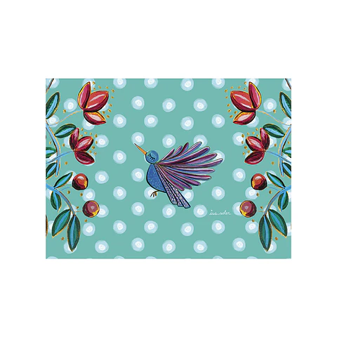 Colibrí Turquesa 50 x 70 CM