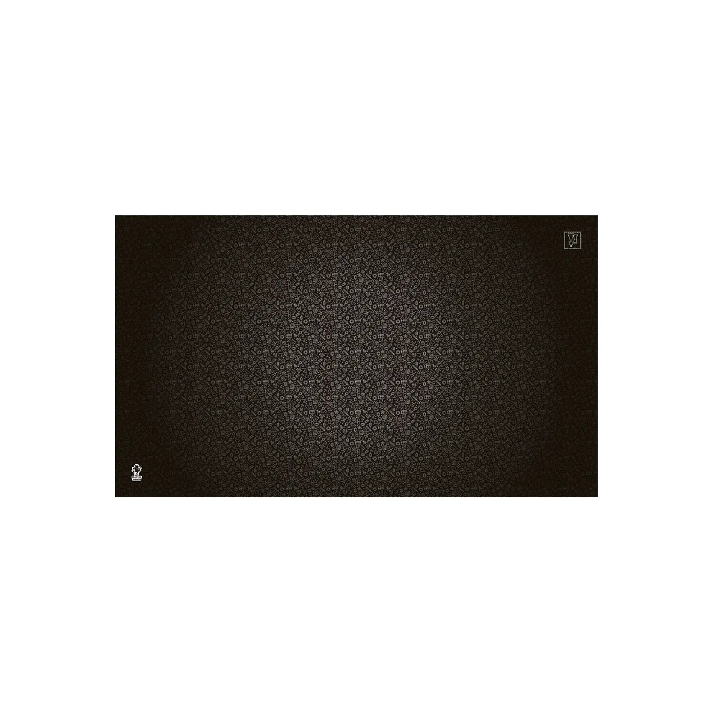 Playmat Fractal Negro 140 x 80 cms 1