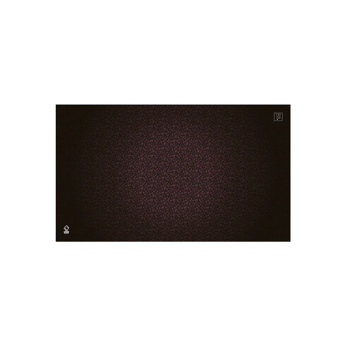 Playmat Fractal NegroRosa 140 x 80 cms 1