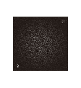 Playmat Fractal Negro 70 x 70 cms