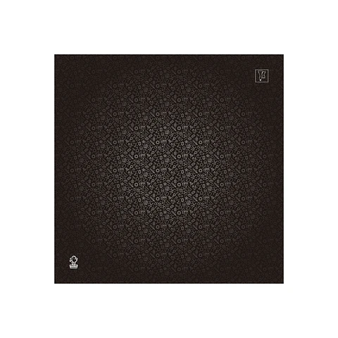 Playmat Fractal Negro 70 x 70 cms