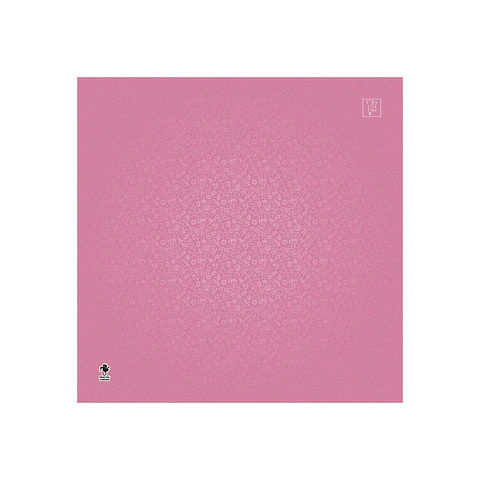 Playmat Fractal Rosa 70 x 70 cms