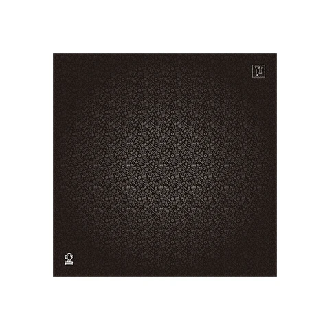Playmat Fractal Negro - 90 x 90 cms