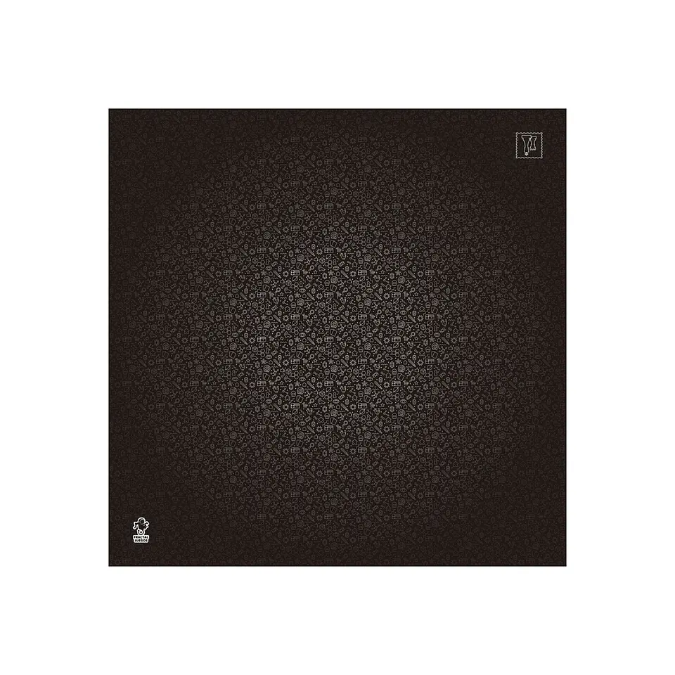 Playmat Fractal Negro - 90 x 90 cms 1