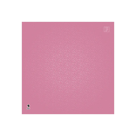 Playmat Fractal Rosa 90 x 90 cms