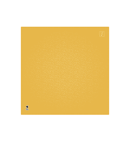 Playmat Fractal Naranja  90 x 90 cms