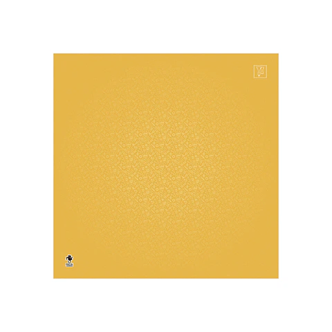 Playmat Fractal Naranja 90 x 90 cms