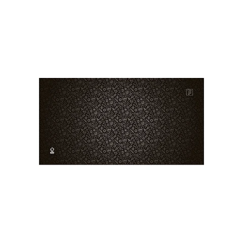 Playmat Fractal Negro 70 x 35 cms