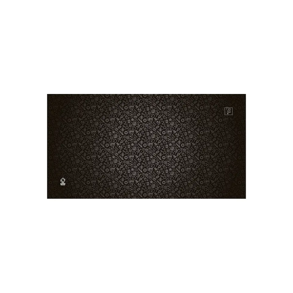 Playmat Fractal Negro 70 x 35 cms 1