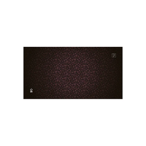 Playmat Fractal NegroRosa - 70 x 35 cms