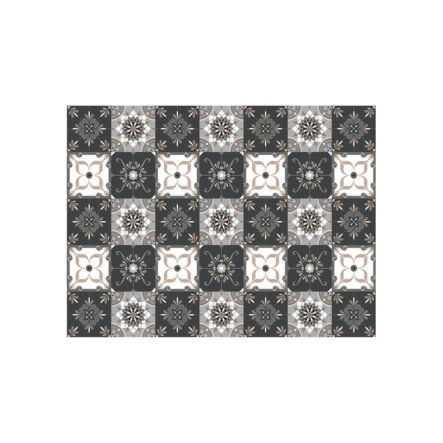 Baldosa Clásica Gris 50 x 200 cm 1