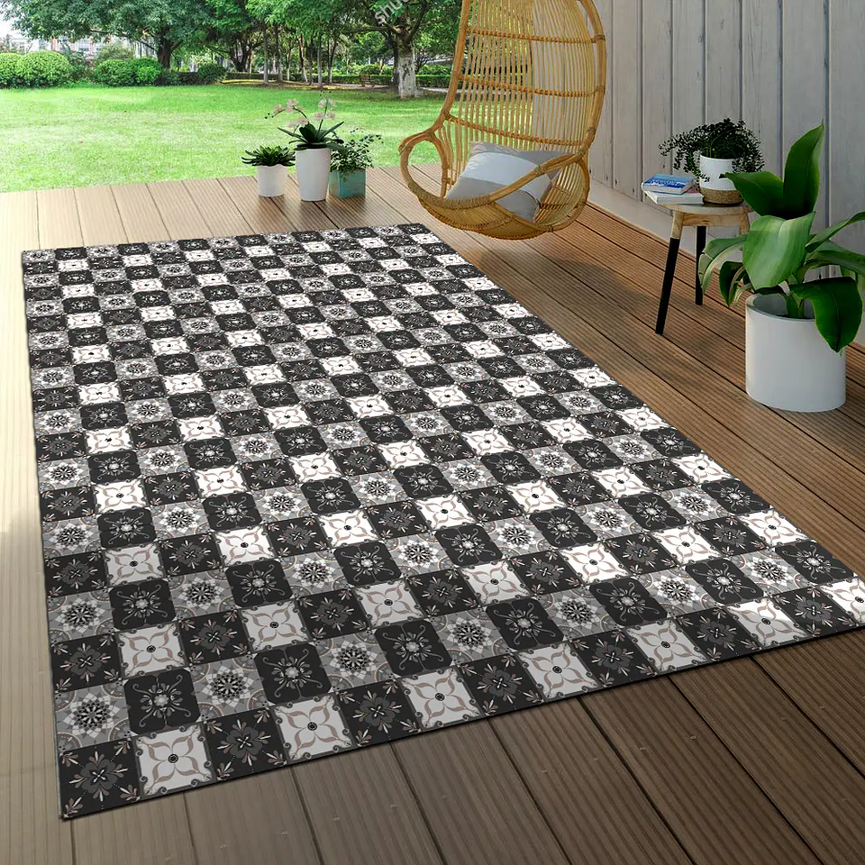 Baldosa Clásica Gris 50 x 200 cm 14