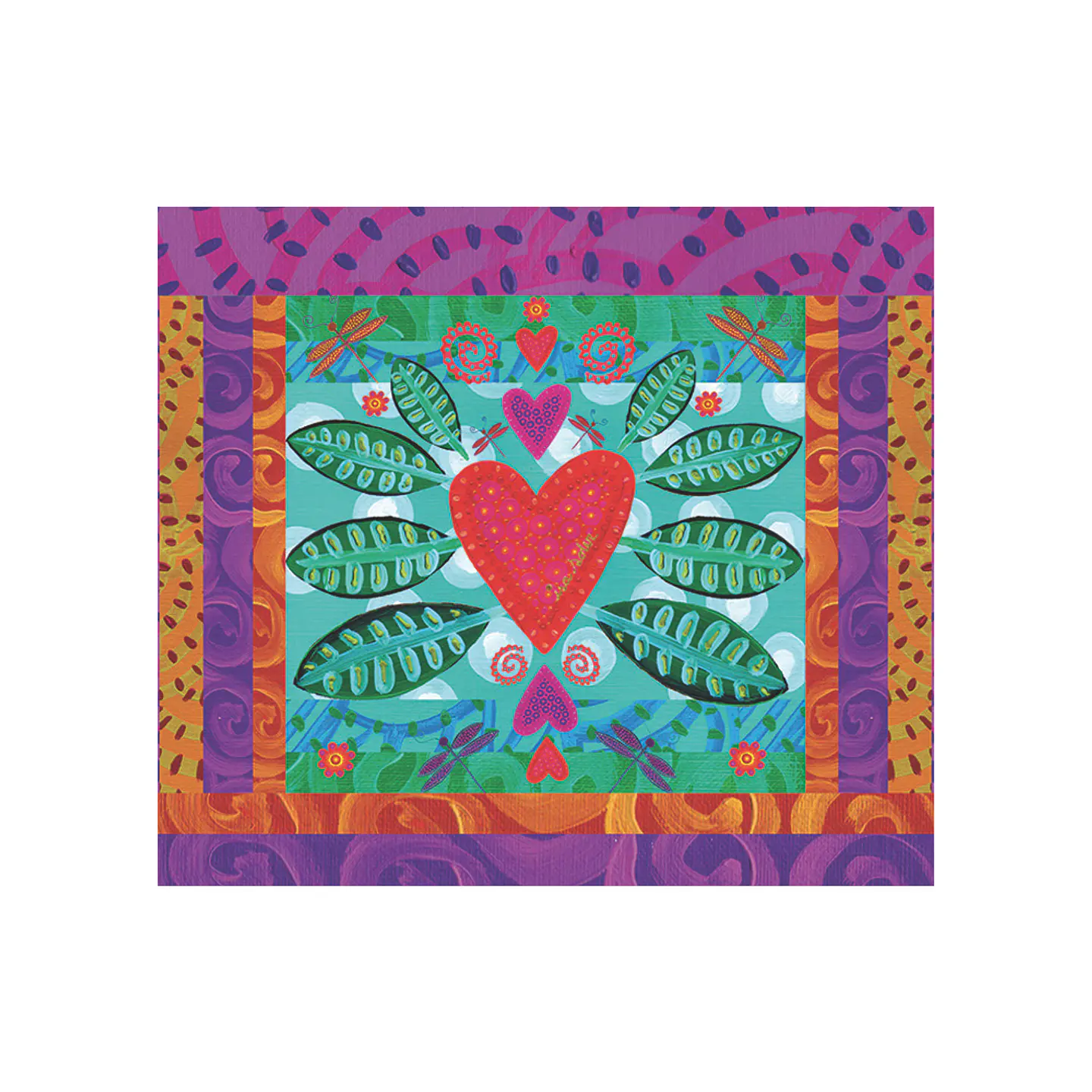 Corazón Día 50 x 70 cm 1