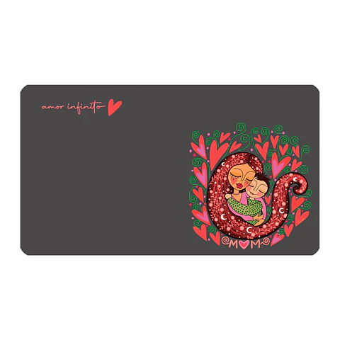 Office Pad Madre Gris