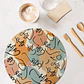 Set 6 Individuales Caras Redondo - Miniatura 3
