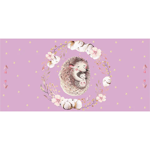 Puercoespín Rosa 70 X 140 CM