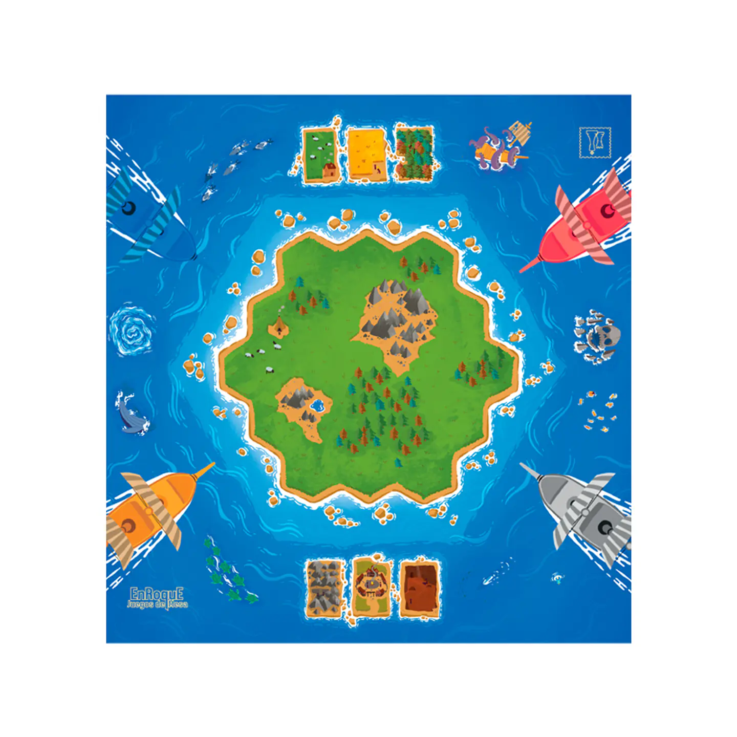 Playmat Colonos 70 x 70 cms 1