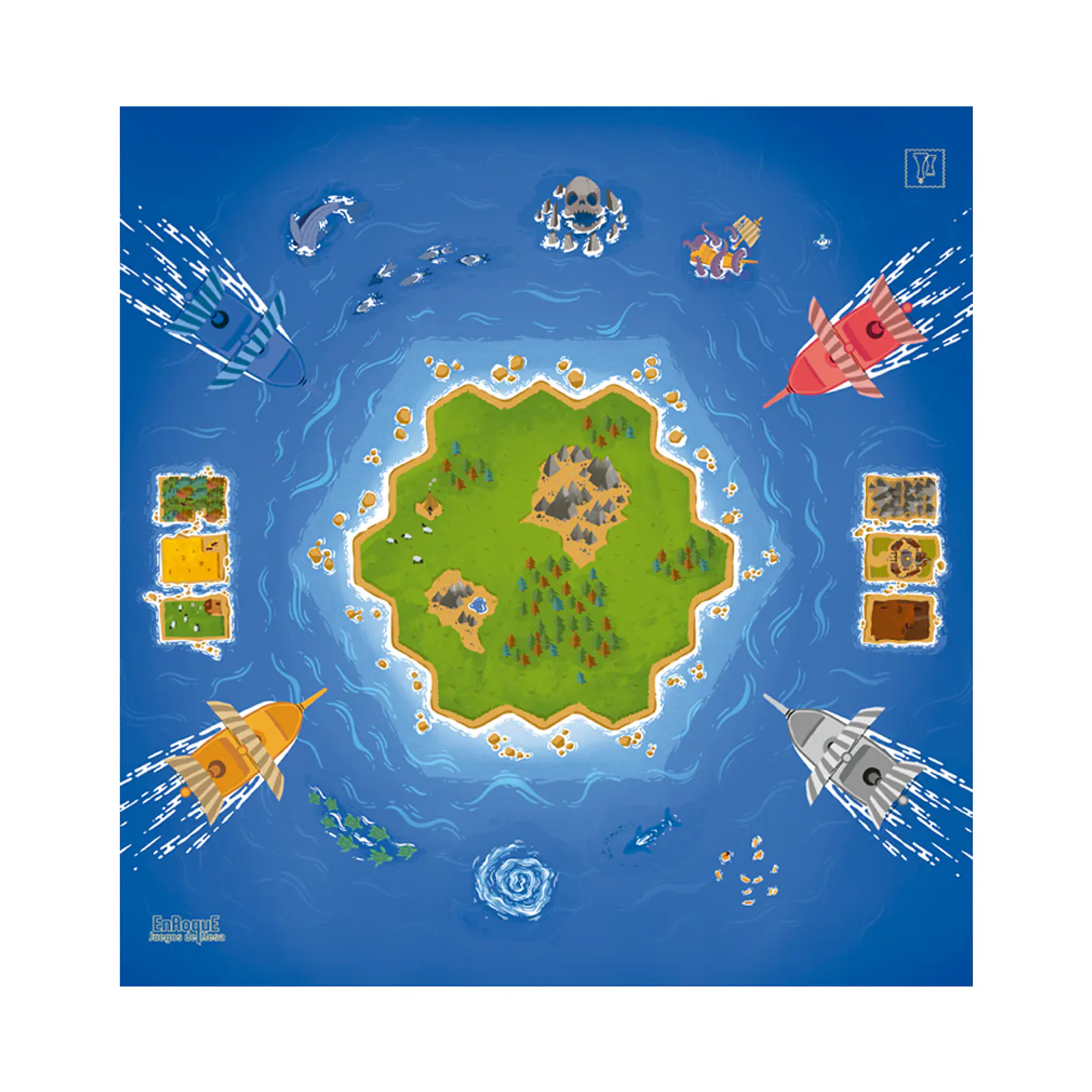 Playmat Colonos 90 x 90 cms 1