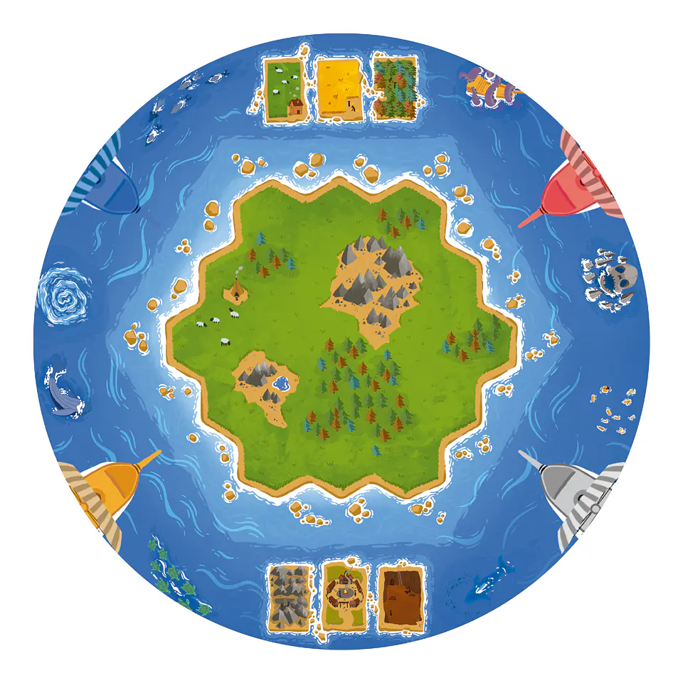 Playmat Colonos Redondo 1