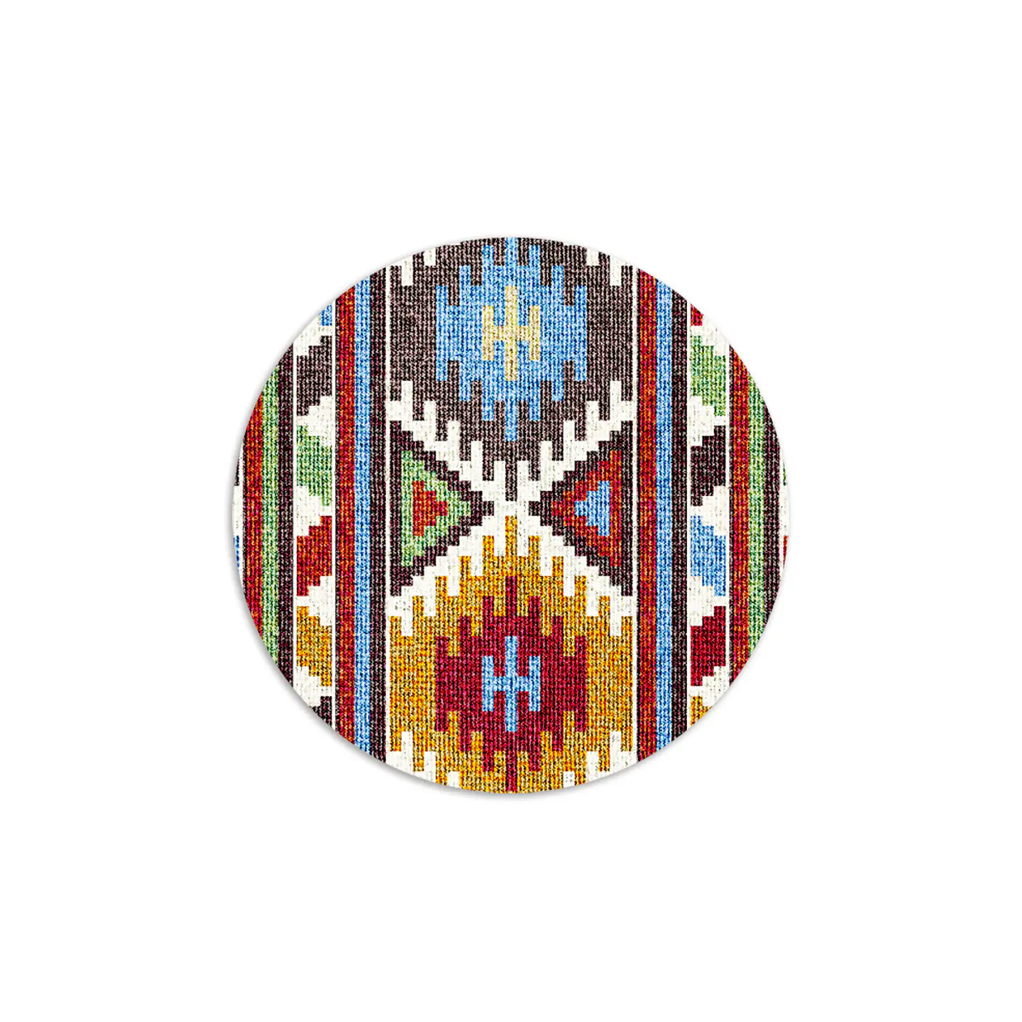 Set 6 Individuales Kilim Redondo 2