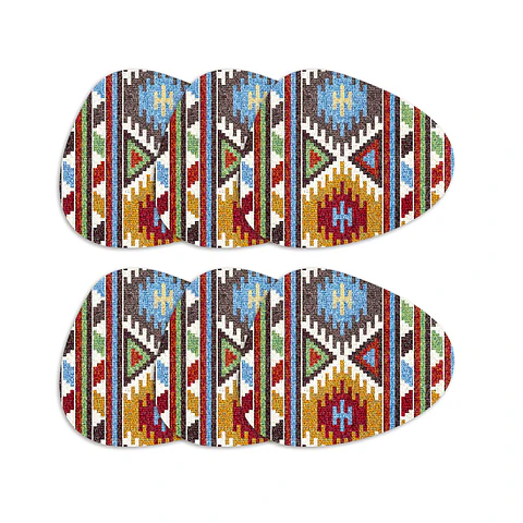 Set 6 Individuales Kilim Stone