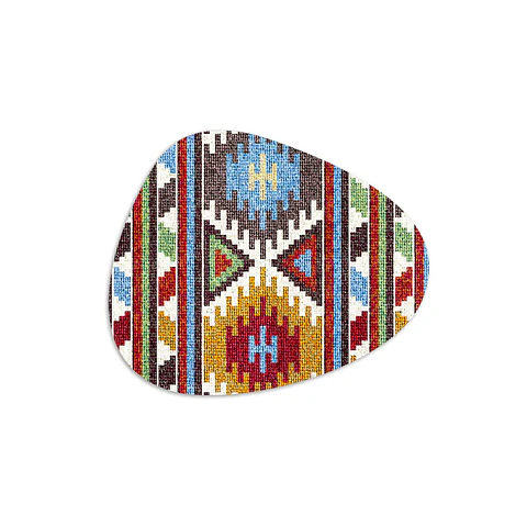 Set 6 Individuales Kilim Stone