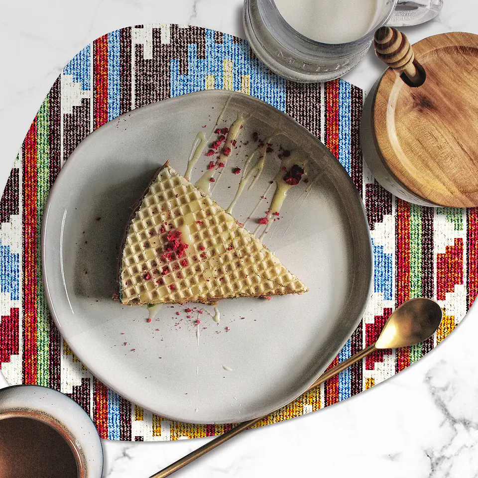 Set 6 Individuales Kilim Stone 3