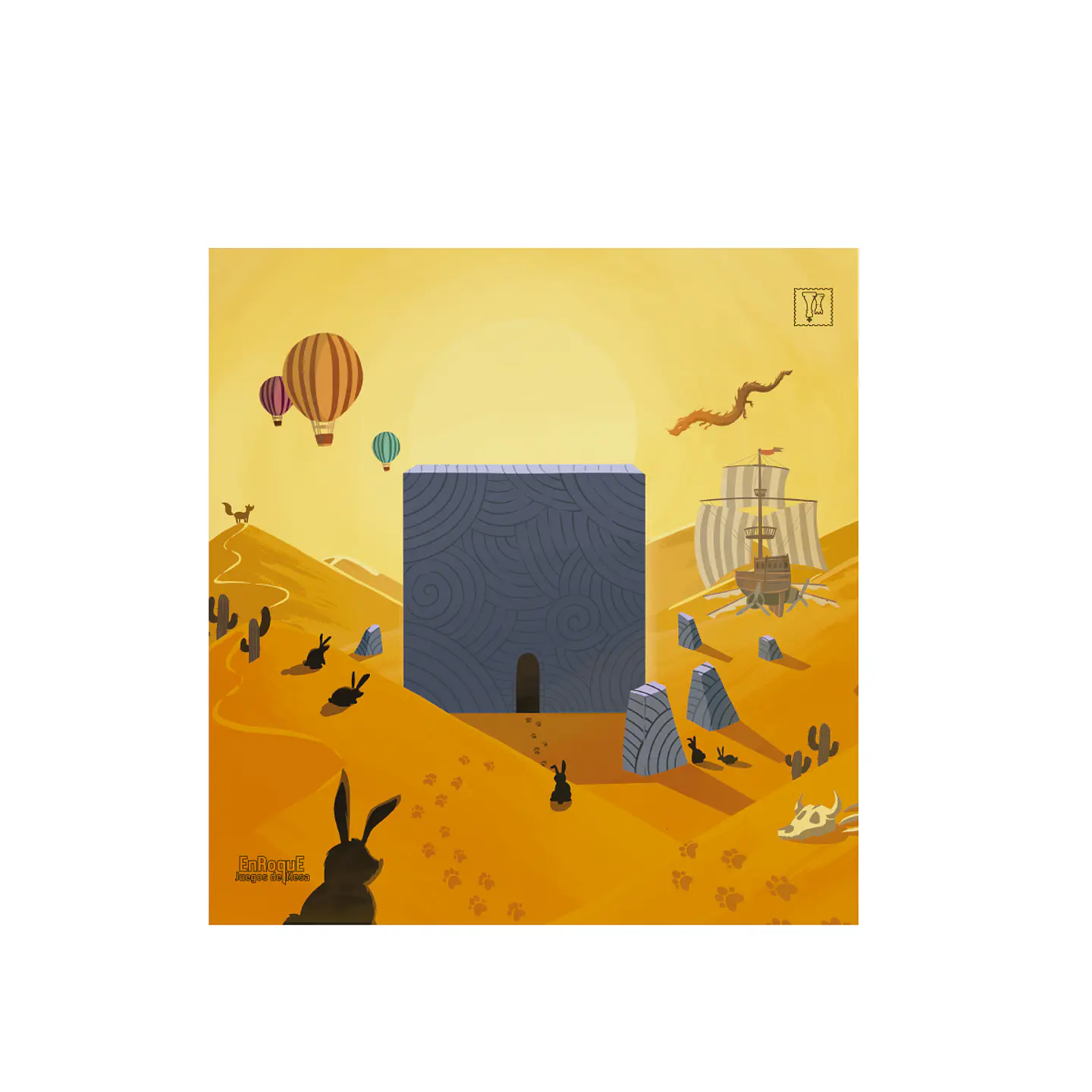 Playmat Odisea 70 x 70 cm 1