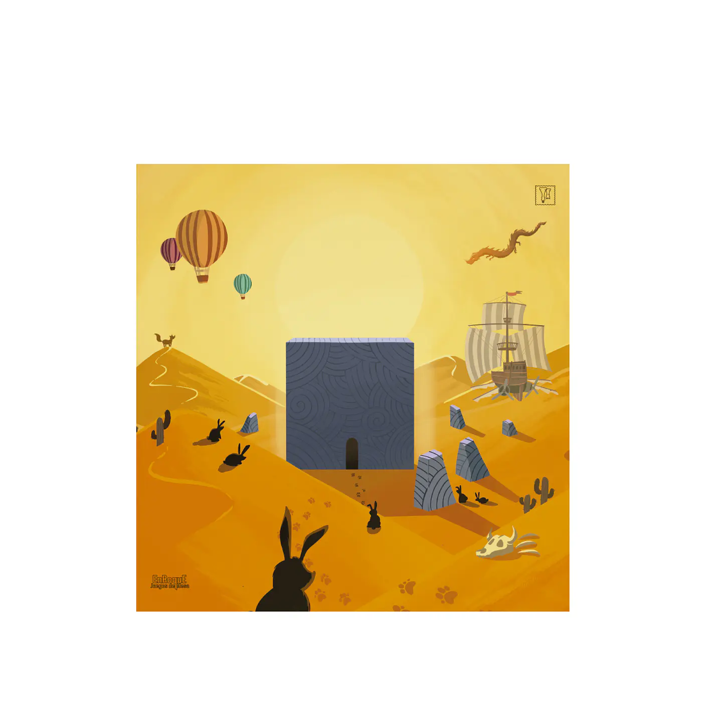 Playmat Odisea 90 x 90 cm 1
