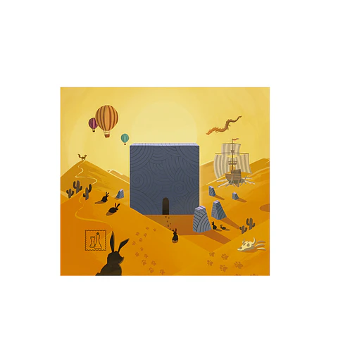 Set de 8 Mousepad Odisea 25 x 22,5 cm