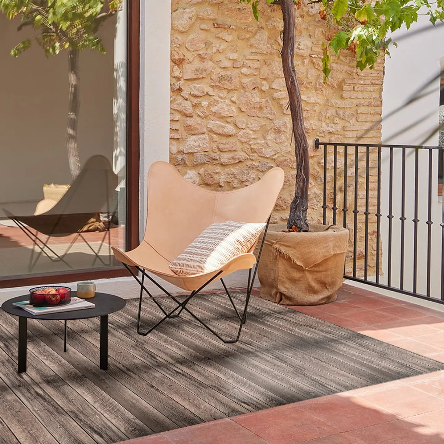 Madera Rustica Red Grey 6