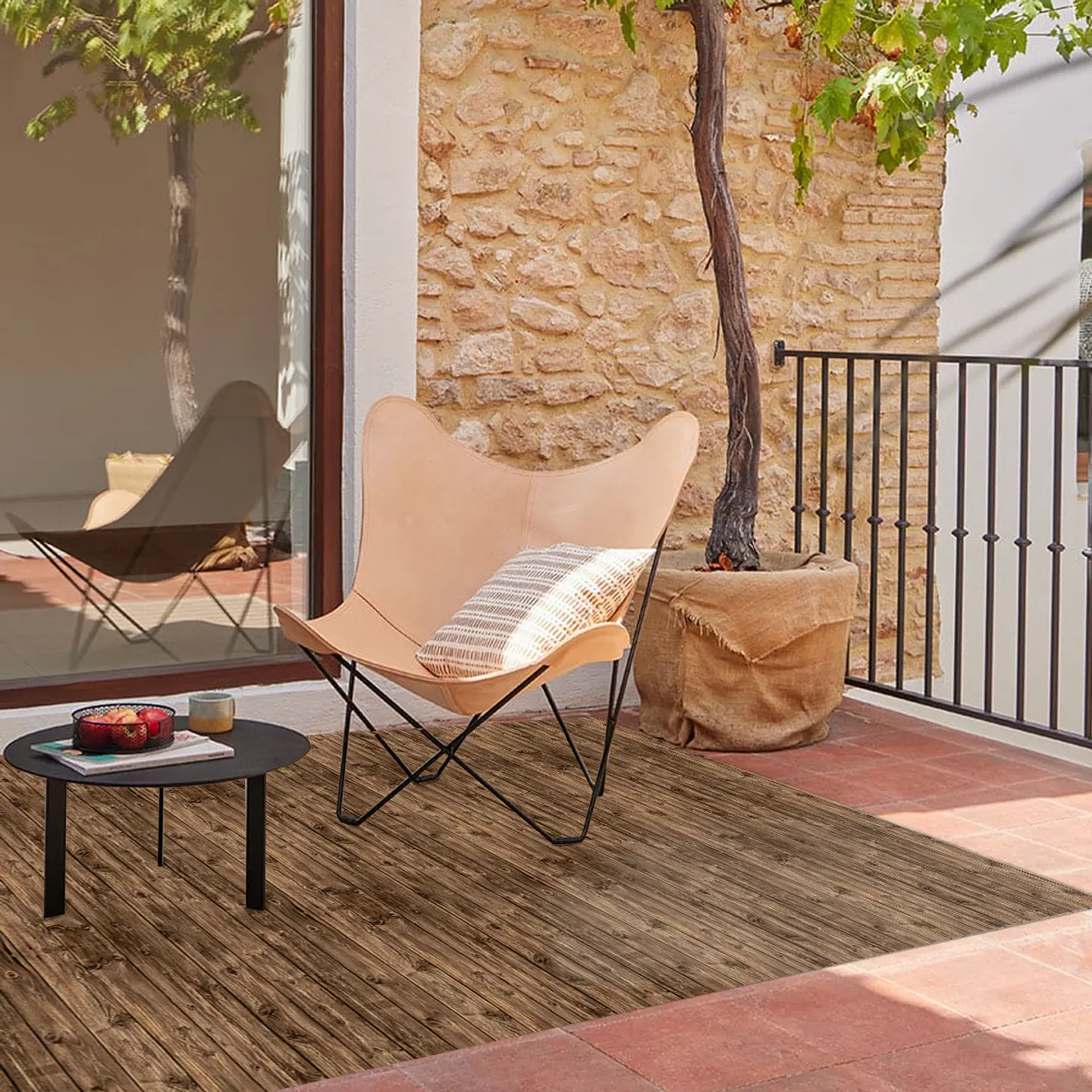 Madera Rustica Nogal 12